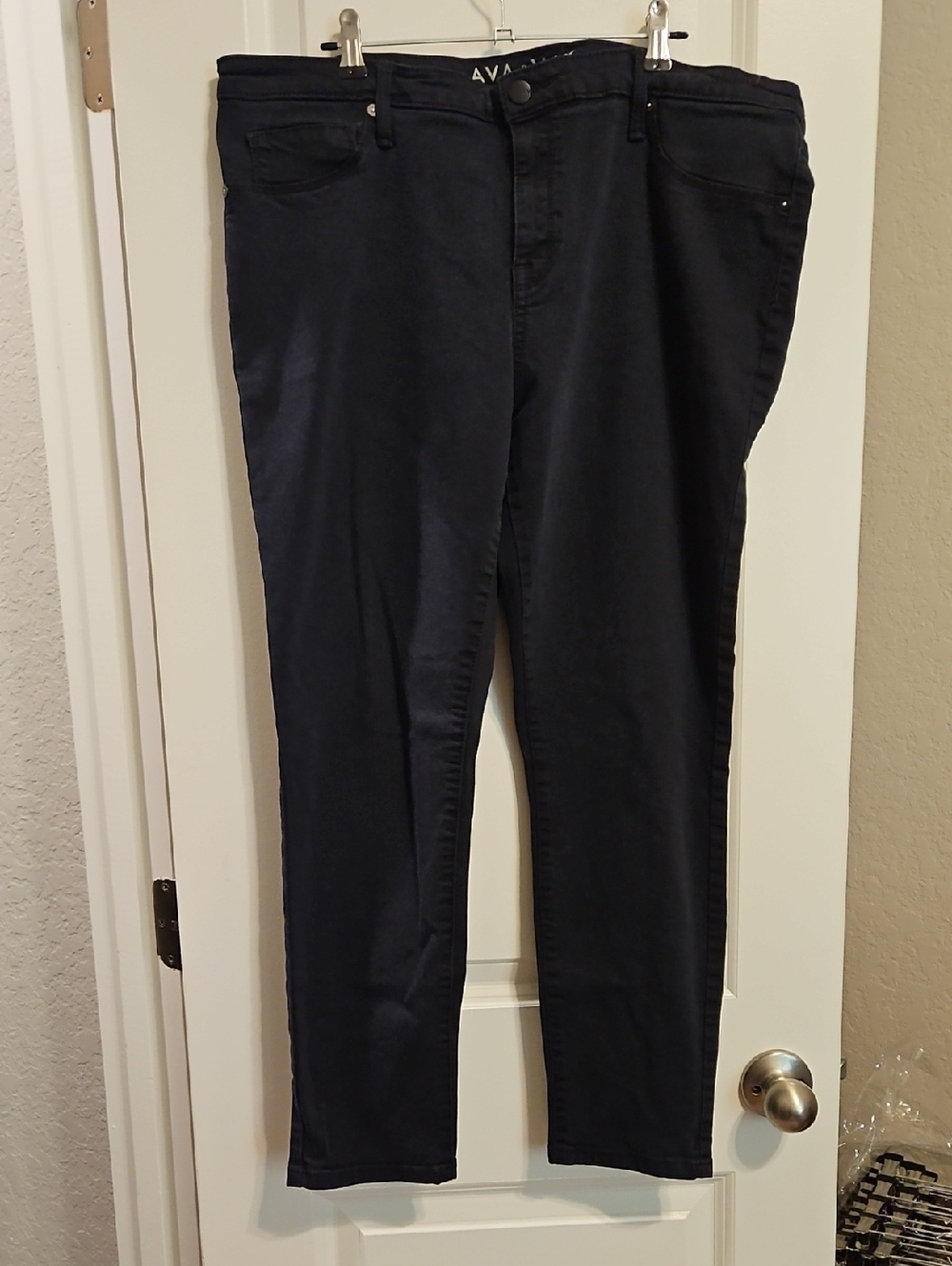 Ava & Viv Navy Stretch Slim Jeggings